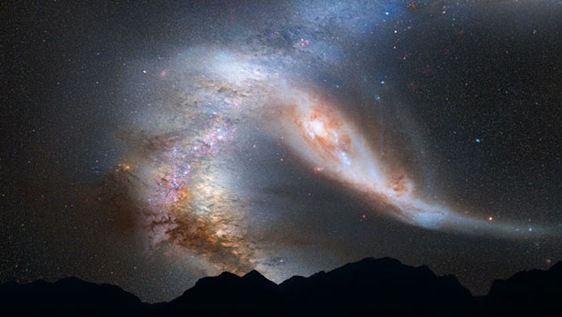 Ο γαλαξίας της Ανδρομέδας θα συγκρουστεί μετωπικά με τον δικό μας σε 4 δισεκατομμύρια χρόνια