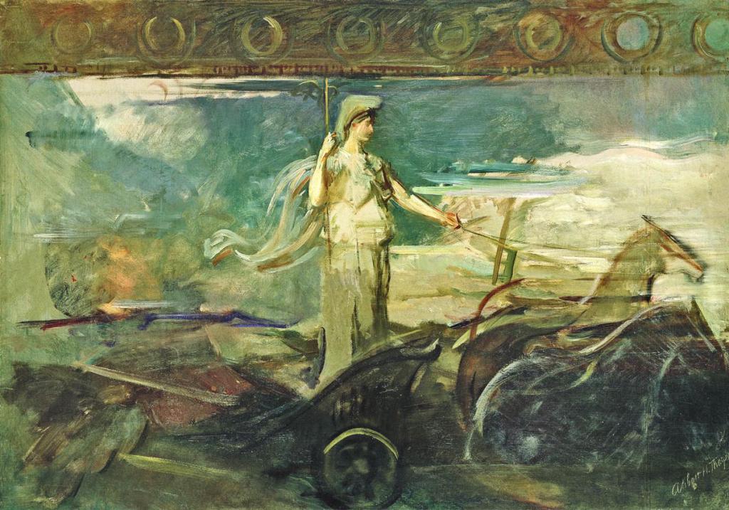 ΑΘΗΝΑ-abbot-handerson-thayer-minerva-in-a-chariot-1894